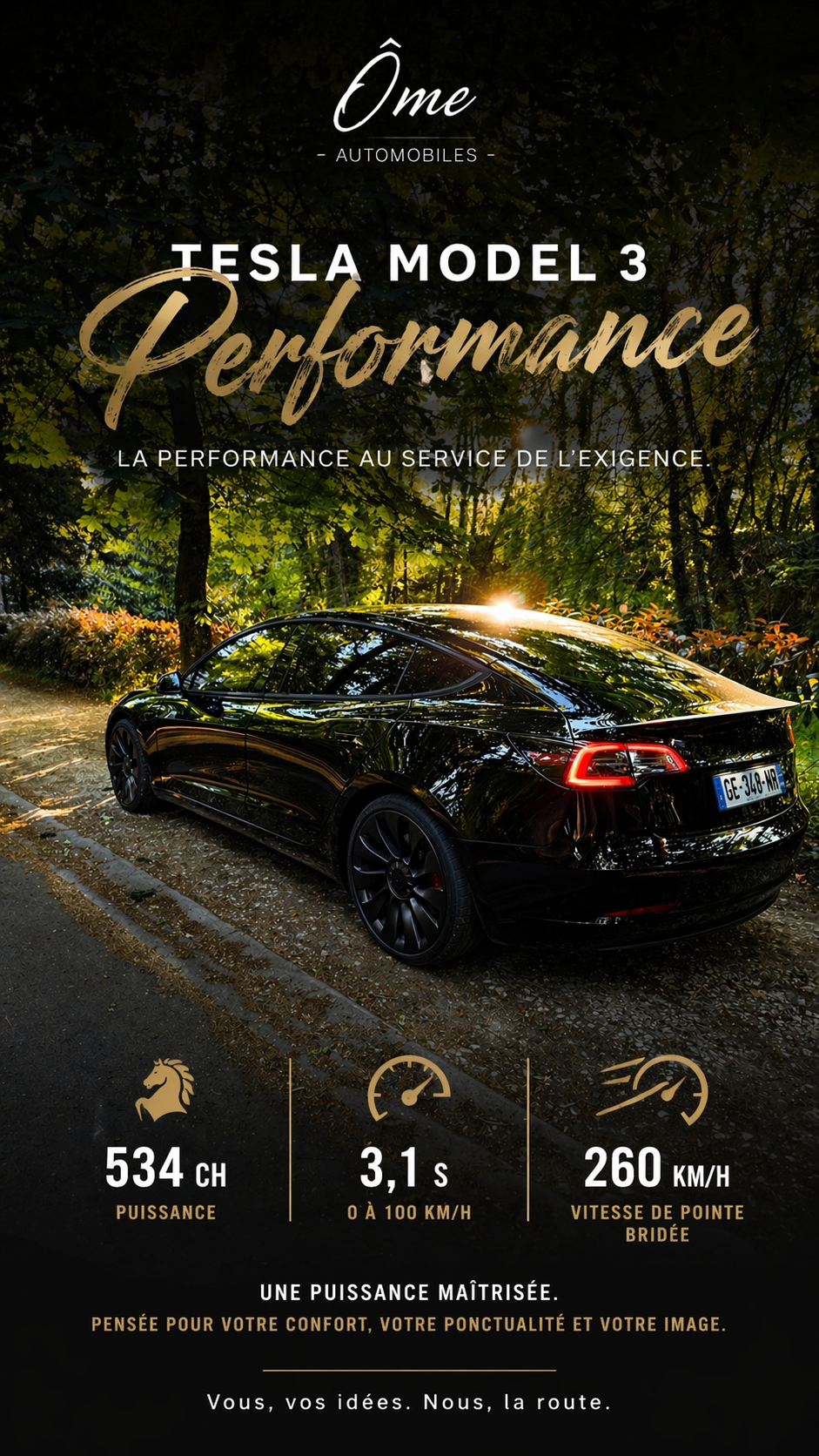 Ôme est un service de chauffeur privé haut de gamme.