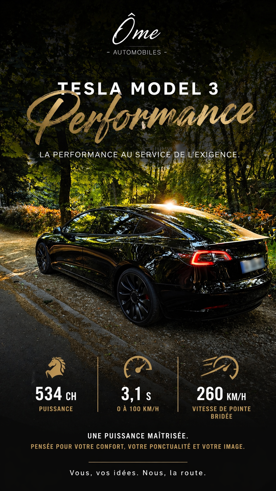 Ôme est un service de chauffeur privé haut de gamme.